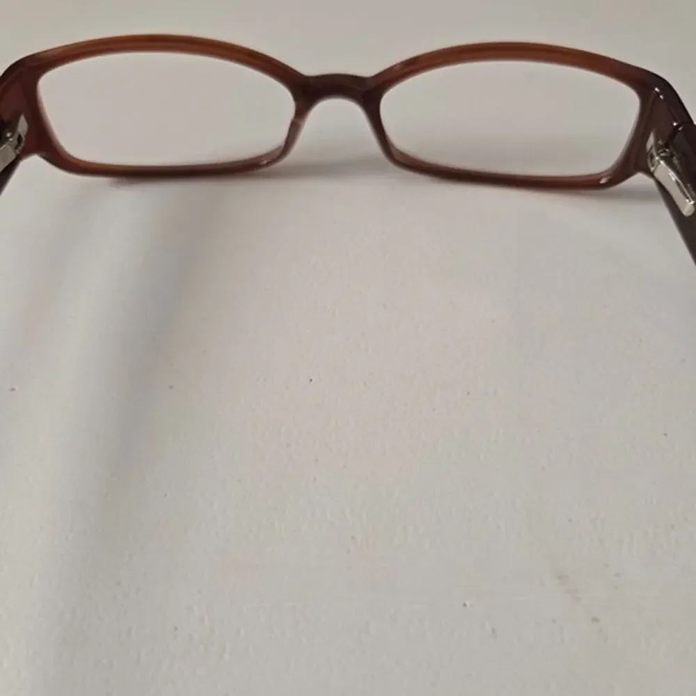 Bebe Affluent BB5057 Smoked Topaz Brown Eyeglasses‎ Frames Embellished